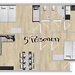 Hyggepartment Zentrum דירה *