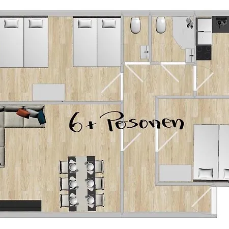 Apartment Hyggepartment Zentrum *