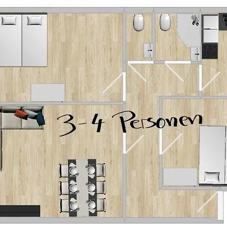 Hyggepartment Zentrum *
