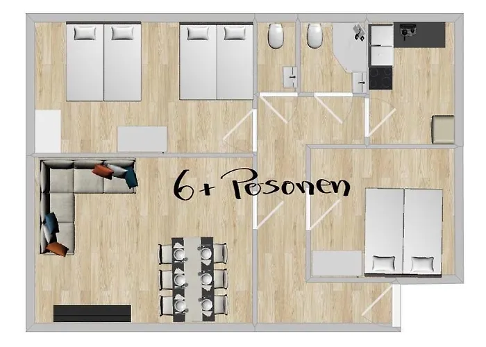 דירה Hyggepartment Zentrum *